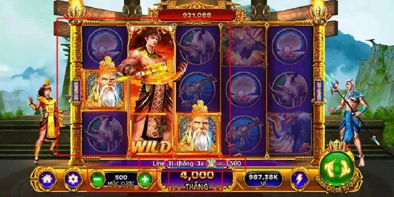 Hồi sinh truyền thuyết Nổ hũ Sơn Tinh Thủy Tinh trong thế giới slot game